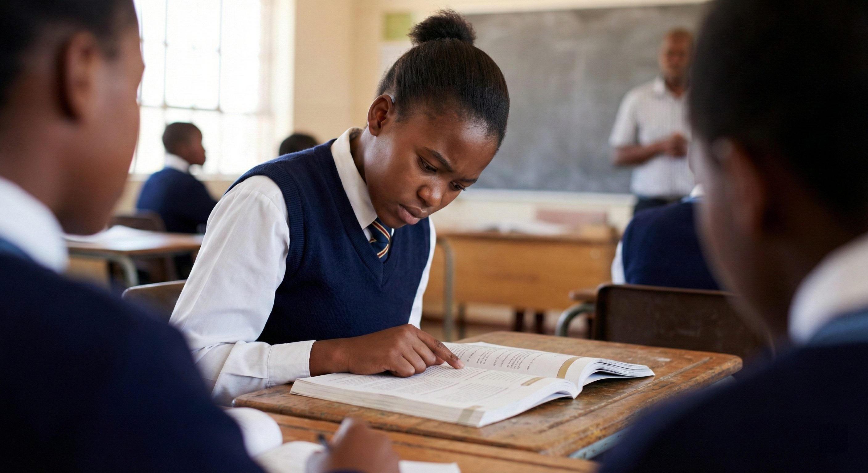 Student using Thali platform